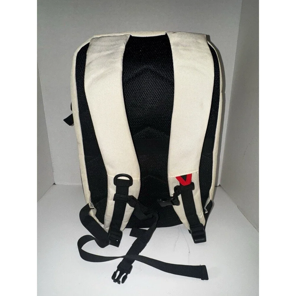 BAGSMART Camera Backpack Beige Tech Gear Bag Laptop Compartment Adjustable